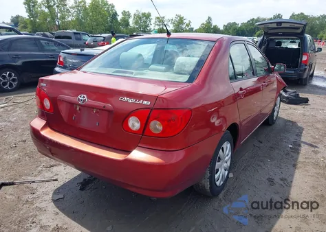2007 Toyota Corolla Le from USA, damaged, VIN 2T1BR32EX7C837699